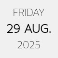 29 August 2025